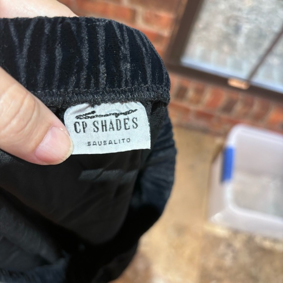 CP Shades womens velvet slits whimsigoth dark romantic maxi skirt black large - Picture 6 of 6